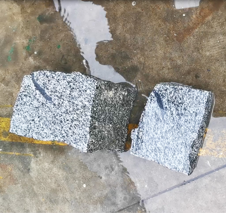 Тонкая шпона каменная режущая машина 2