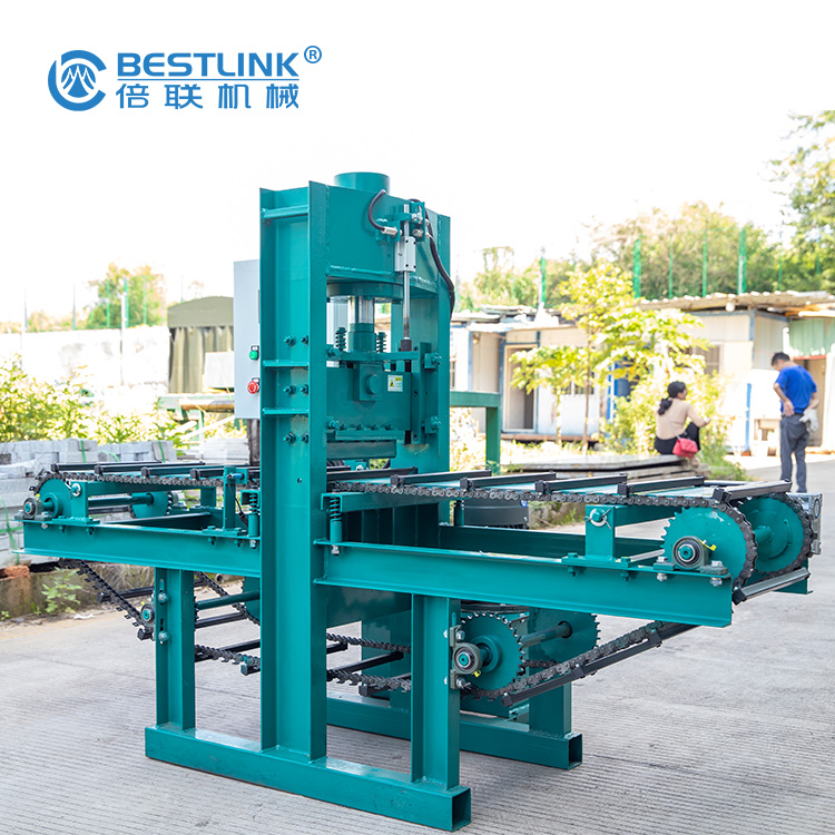 Непрерывная стена с полосатой стены винина каменного расщепления для мрамора