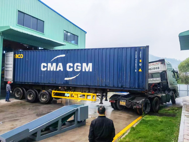 Контейнеры с 40GP будут отправлены в США- двойные лезвия тонкая каменная шпона